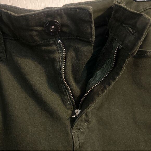Articles of Society Sarah Skinny Jeans Linden Dark Hunter Green Size 30 - Picture 9 of 11